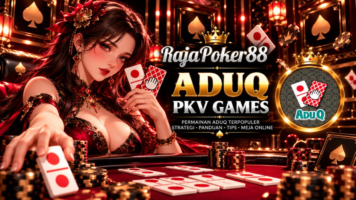 AduQ PKV Games Rajapoker88 dengan kartu domino AduQ
