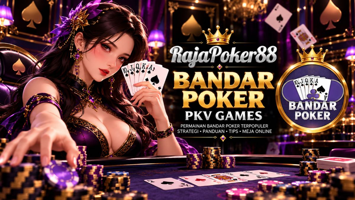Bandar Poker PKV Games Rajapoker88 dengan kartu remi