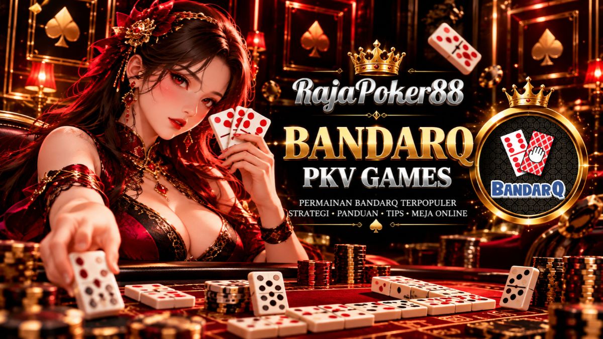 BandarQ PKV Games Rajapoker88 dengan kartu domino